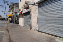 بالصور: التزام كامل بالإضراب العام في مدينتي اللد والرملة 